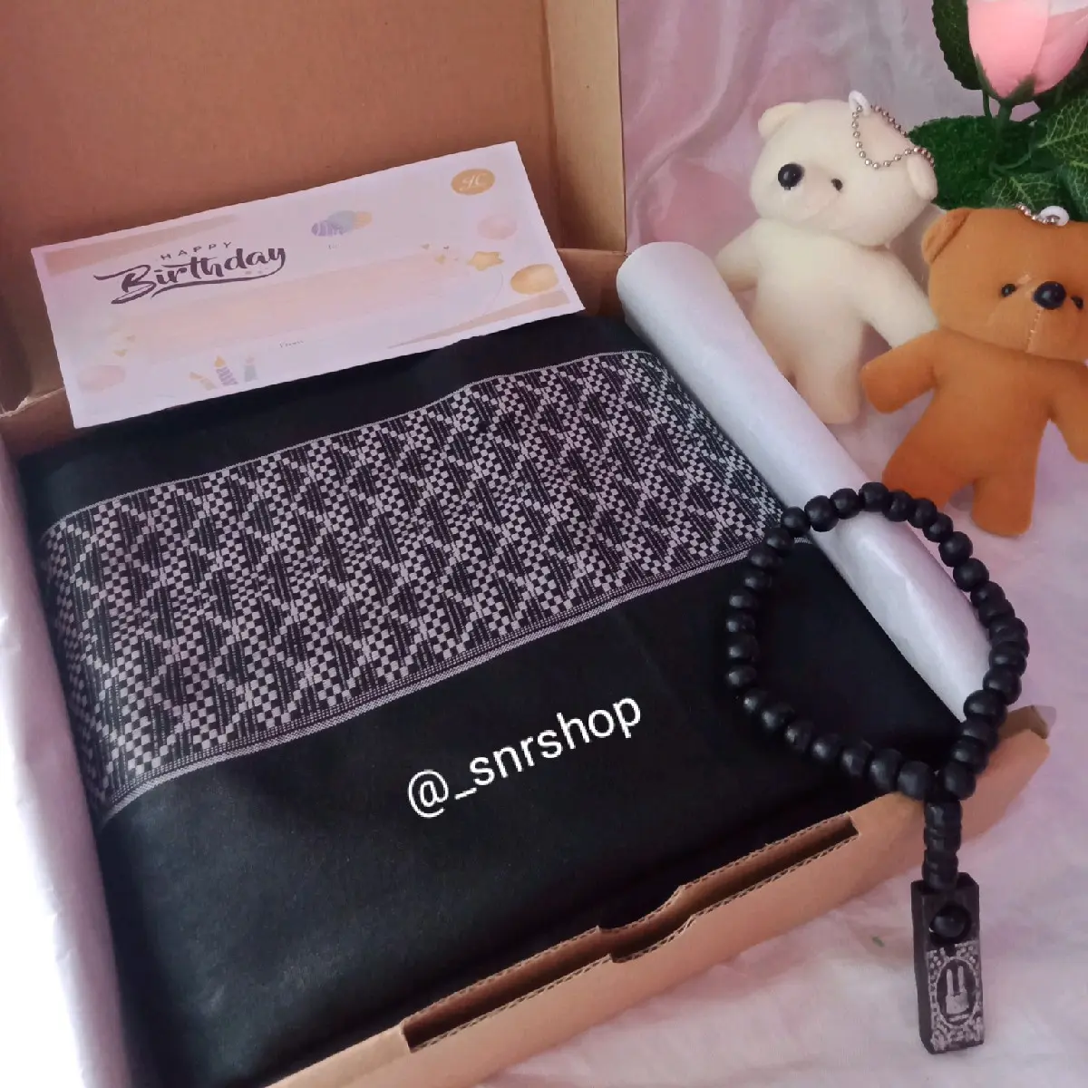 Paket Kado Sarung Tasbih Dewasa Kado Cowok Birthday termurah