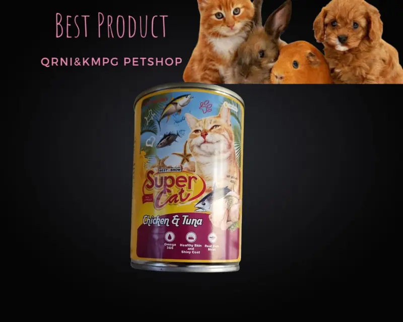 Supercat 400gr makanan kucing kaleng basah wetfood kucing 4