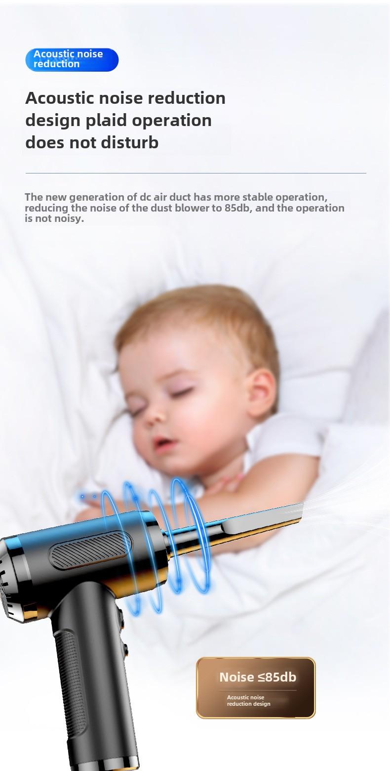 Product Introduction of Duster Blowing and Suction Integrated Handheld Pumping High-Power Computer Chassis Keyboard Wireless Duster 15