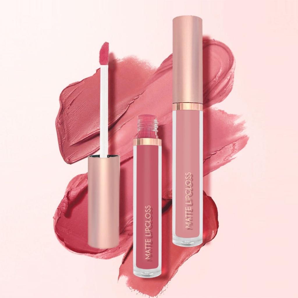 [SK] Lip Cream Matte Colour Lips Nude and Bold Series 12 Warna Pigmented