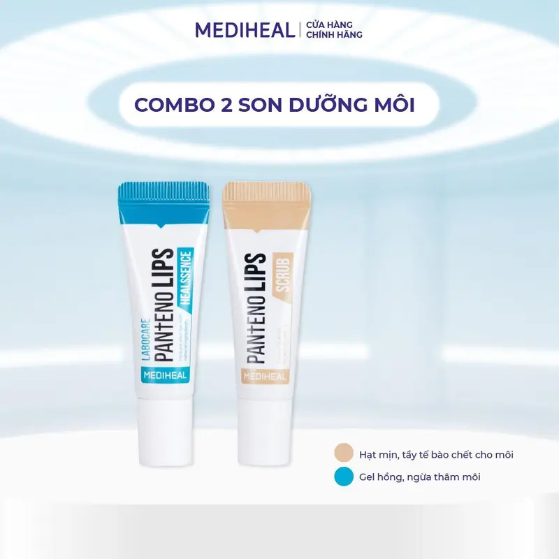 [ITN] Combo 2 Son Dưỡng Môi Mix các loại Mediheal Labocare Pantenolips 10ml 5