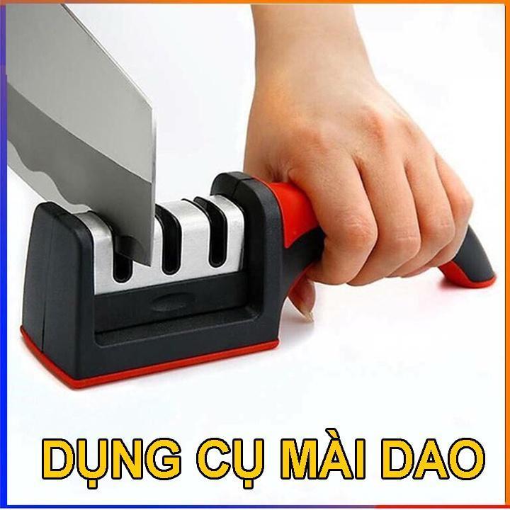 Dụng cụ mài dao 3 cấp độ cầm tay, mài dao nhanh bén siêu tiện lợi