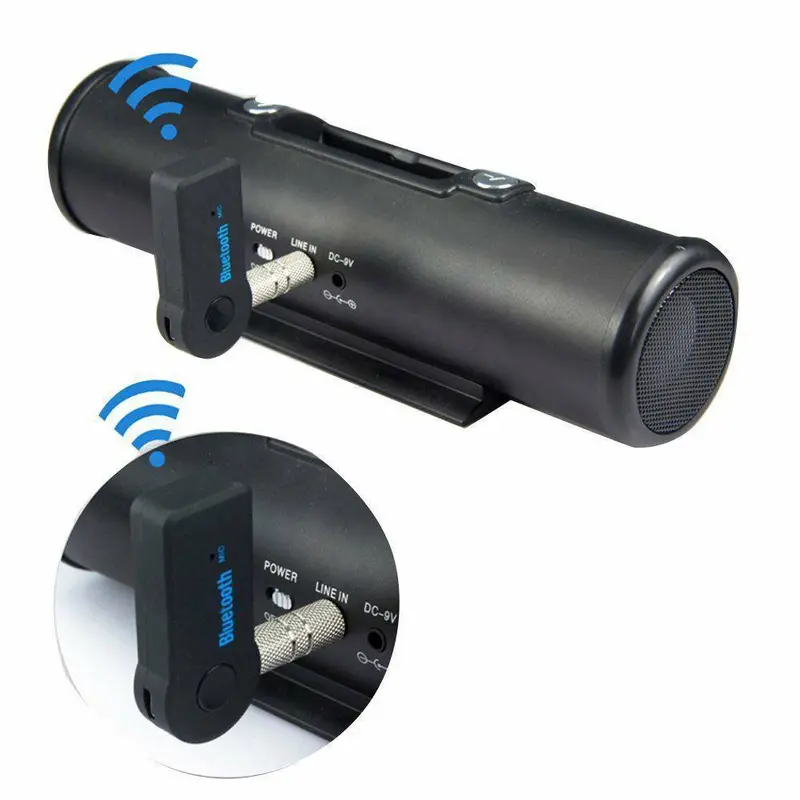 Bộ Chuyển Đổi Âm Thanh Bluetooth trên ô tô, Bộ thu không dây 35mm, cho loa và tai nghe trên ô tô, B7G6 5