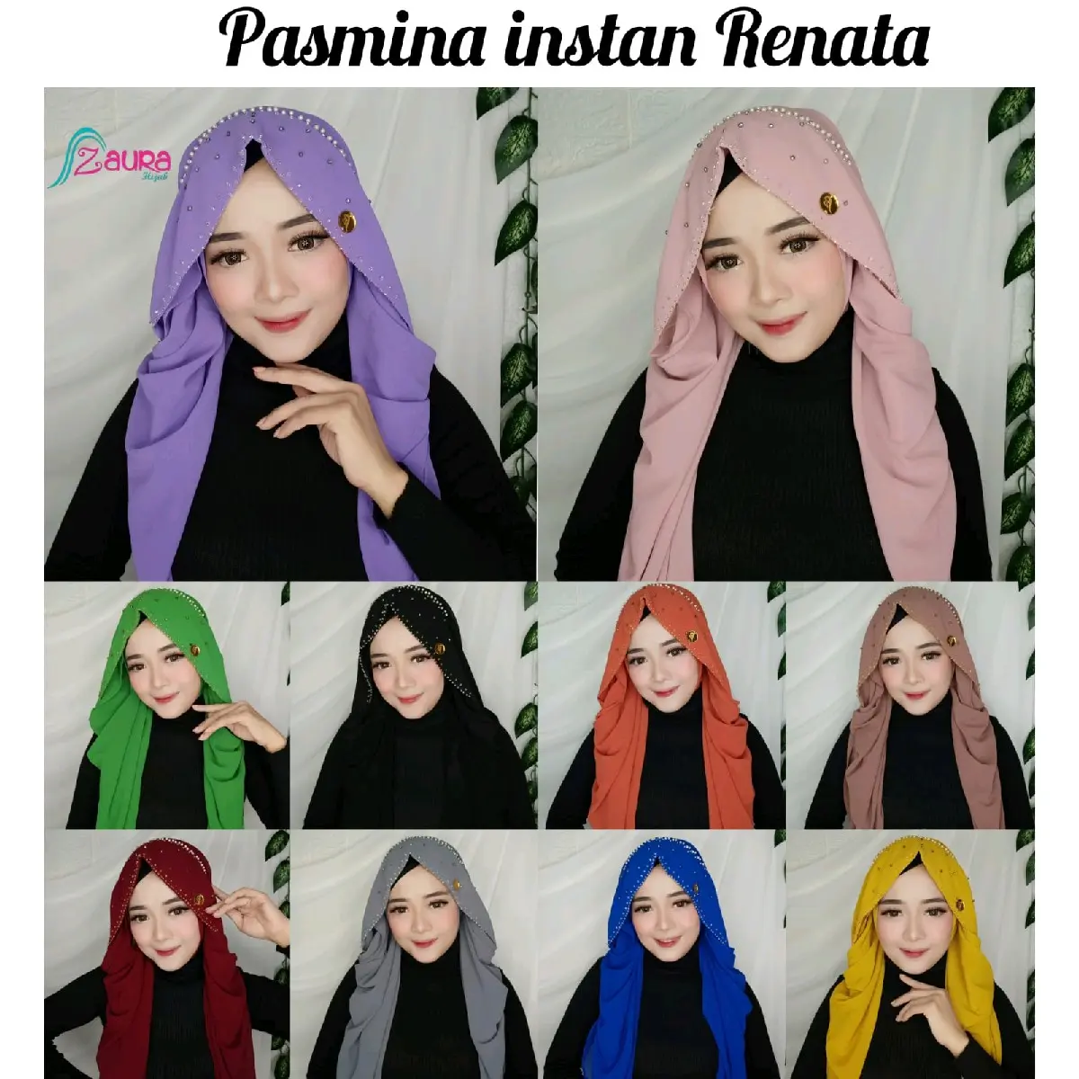 jilbab pasmina instan RENATA blink2