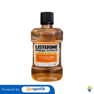 LISTERINE FRESH CITRUS 250 ML BOTOL
