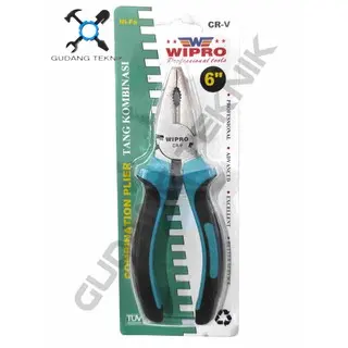 Tang Kombinasi 6" 7" 8" WIPRO / Tang Kombinasi  Multifungsi 6 7 8 Inch - Combination Pliers WIPRO 4