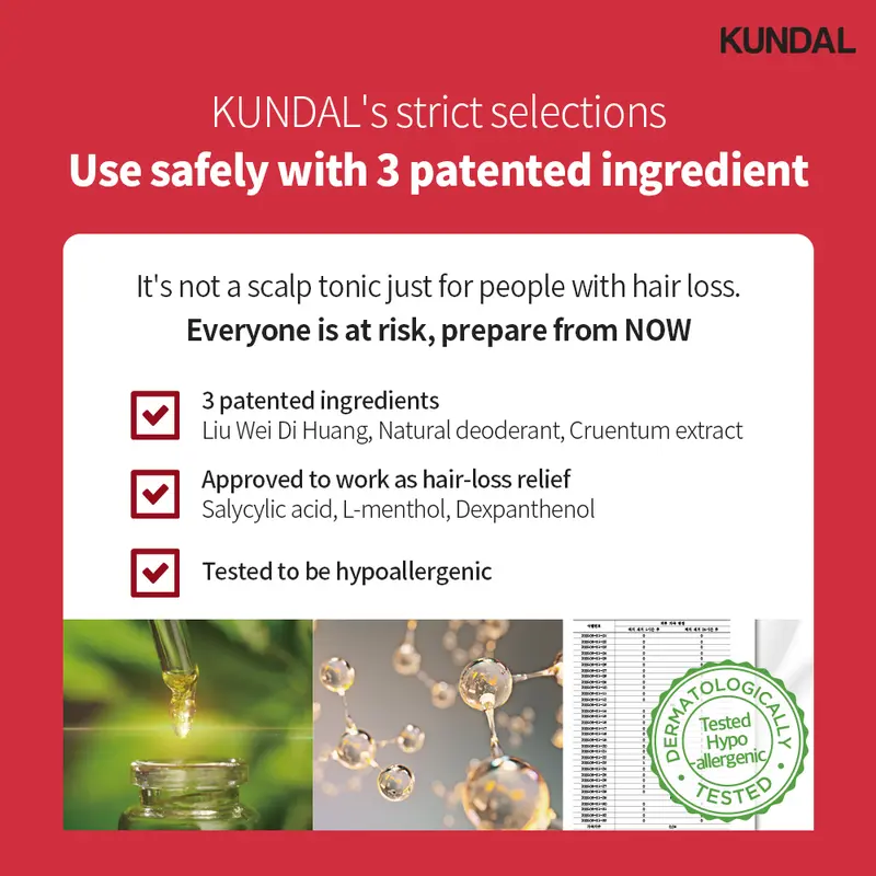 KUNDAL Head Spa & Scalp Care + Solution Scalp Spray 100ml 4