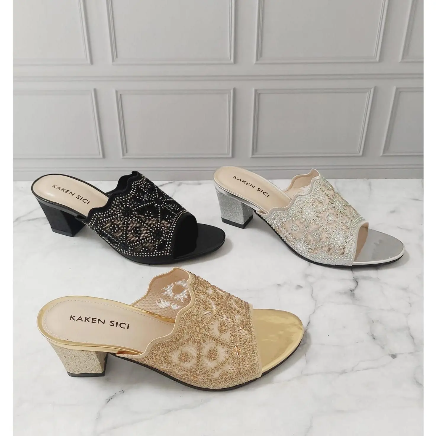 SANDAL PESTA UPPER IMPORT ,YD 20 , SANDAL KONDANGAN