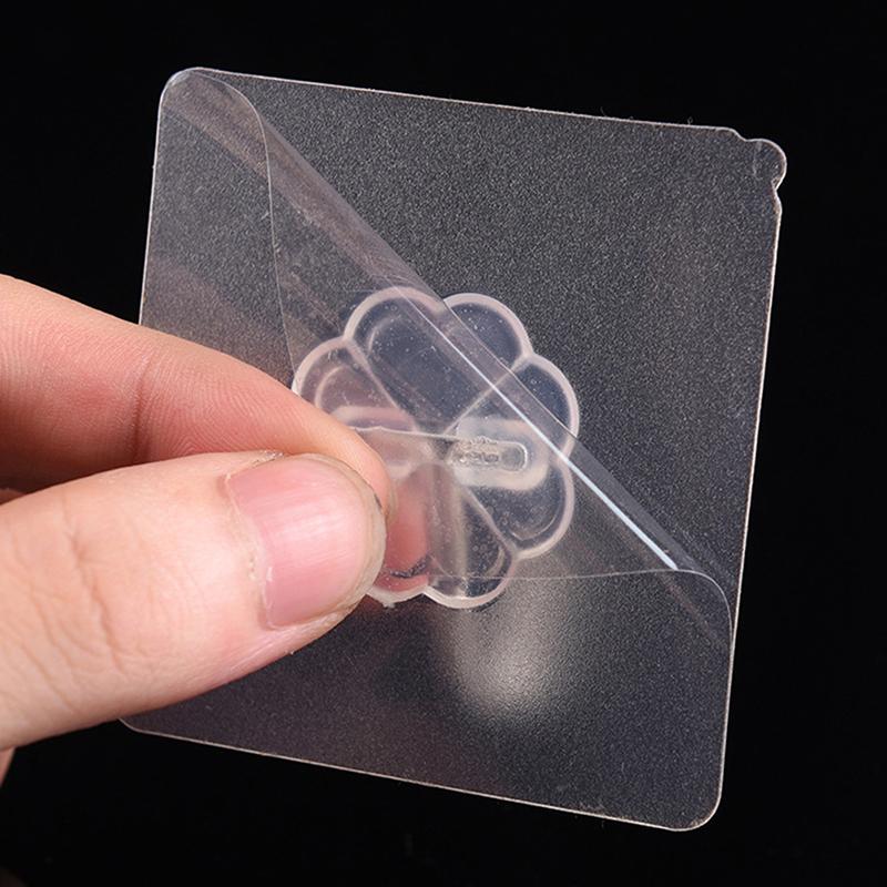 Product Introduction of Móc Tự Dính Bằng Thép Không Gỉ Trong Suốt, 10 Cái, Mạnh Mẽ, Móc Treo Chìa Khóa, Cho Nhà Bếp Và Phòng Tắm, Đa Năng, Thích Hợp Cho Cửa Và Tường, Đa Năng 21