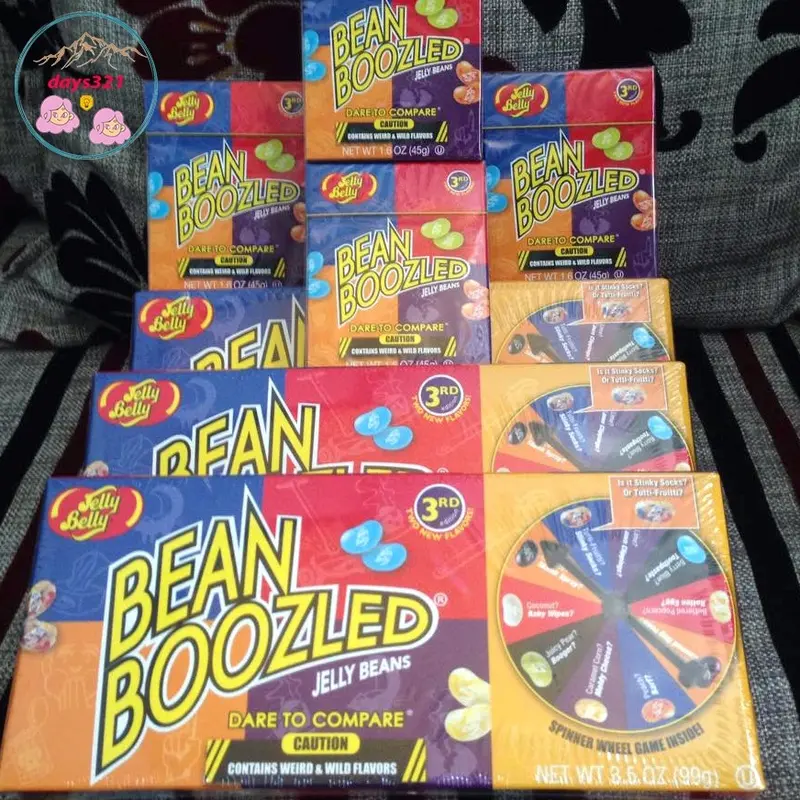 Kẹo Thối Hộp 100g Minion Bean Boozled Harri Potter kẹo thúi đình đám mùa 50 0