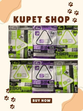 ( Túi Nguyên Seal 1,5kg ) Hạt SC cho mèo mọi lứa tuổi , protein lên đến 42%, có men vi sinh, topping 10%