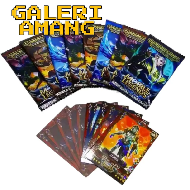 12Pack Kartu Trading Mobile Legend per pack isi 10 2
