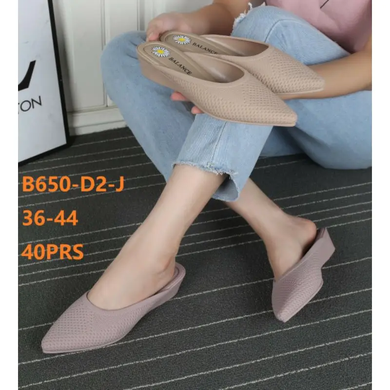 VISCAL Sandal Sepatu Bustong Import Loafer B650 Shoes Wanita