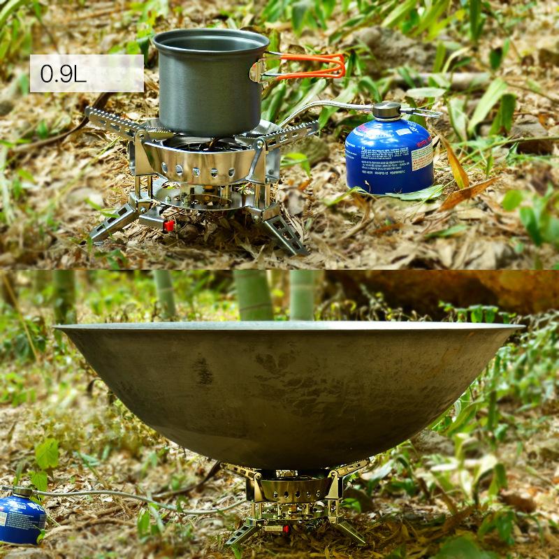 Product Introduction of Outdoor stove portable B17 picnic gas camping cooker windproof gas stove strong fire burner 2