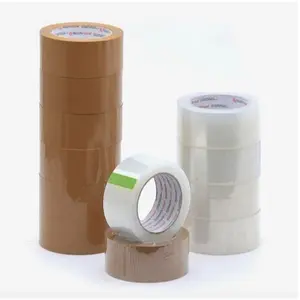1Slop isi 6 Roll Lakban Bening / Coklat 2 Inch 45mm x 90 Yard Lakban Packing Super Kuat Murah