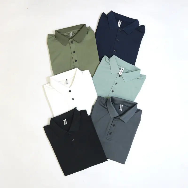 Áo Polo Nam Mikasa " BEST SELLER " Ngắn Tay Có Bo Tay Cổ Bẻ Menswera 0