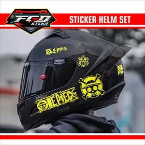 STIKER HELM - CUTTING STIKER ONE PIECE SET UNTUK HELM (PREMIUM+TERMURAH)