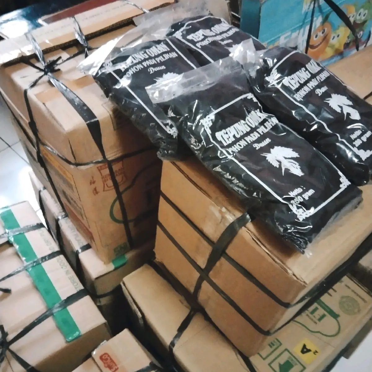 Tepung OMAN 1 dus - 25 bungkus Organik Bubuk Organik Alami