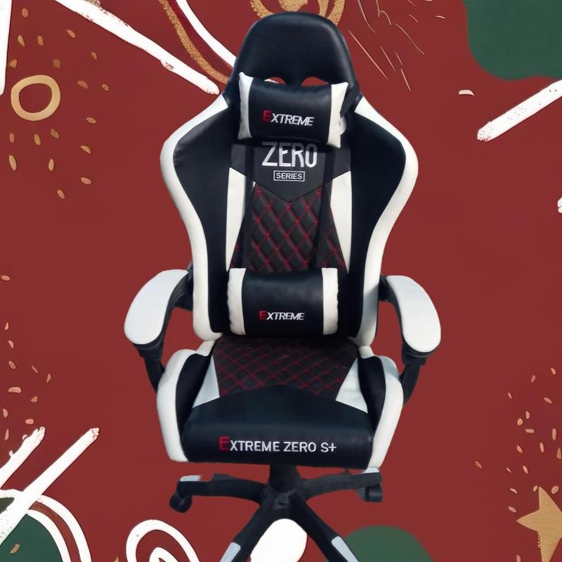 ghế game zero s+ màu trắng bản không gác chân....