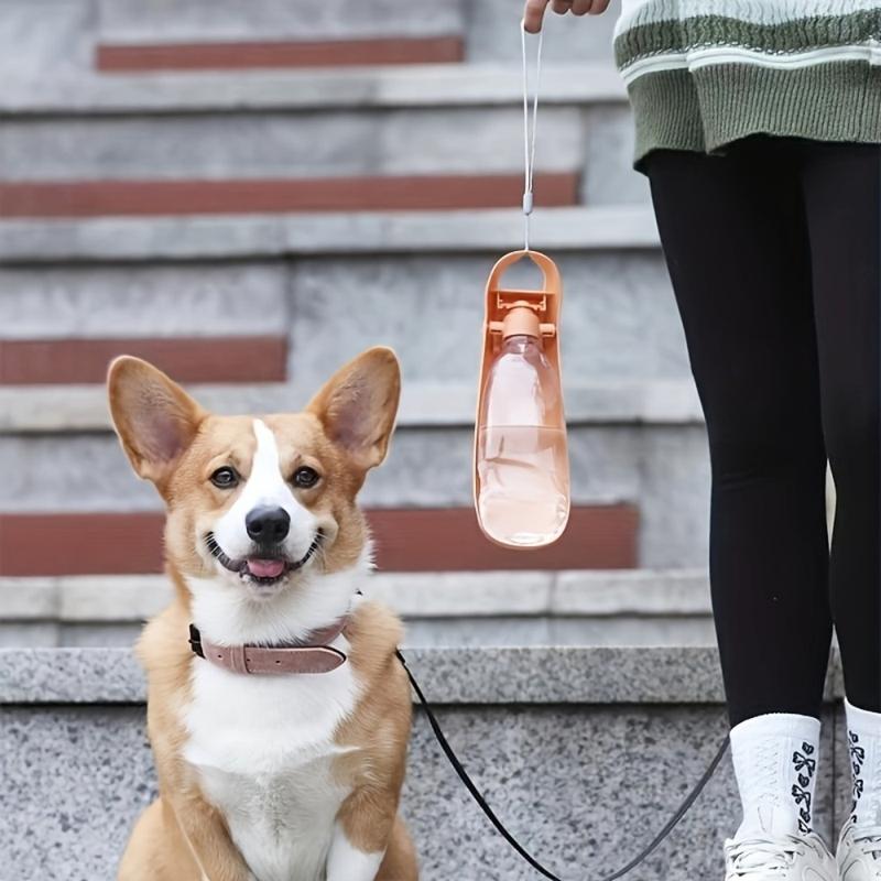 Product Introduction of Portable Pet Water Bottle Foldable Dog Water Dispenser Feeder Bowls Leak Proof Dog Travel Water Bottle For Dogs Walking Hiking 10