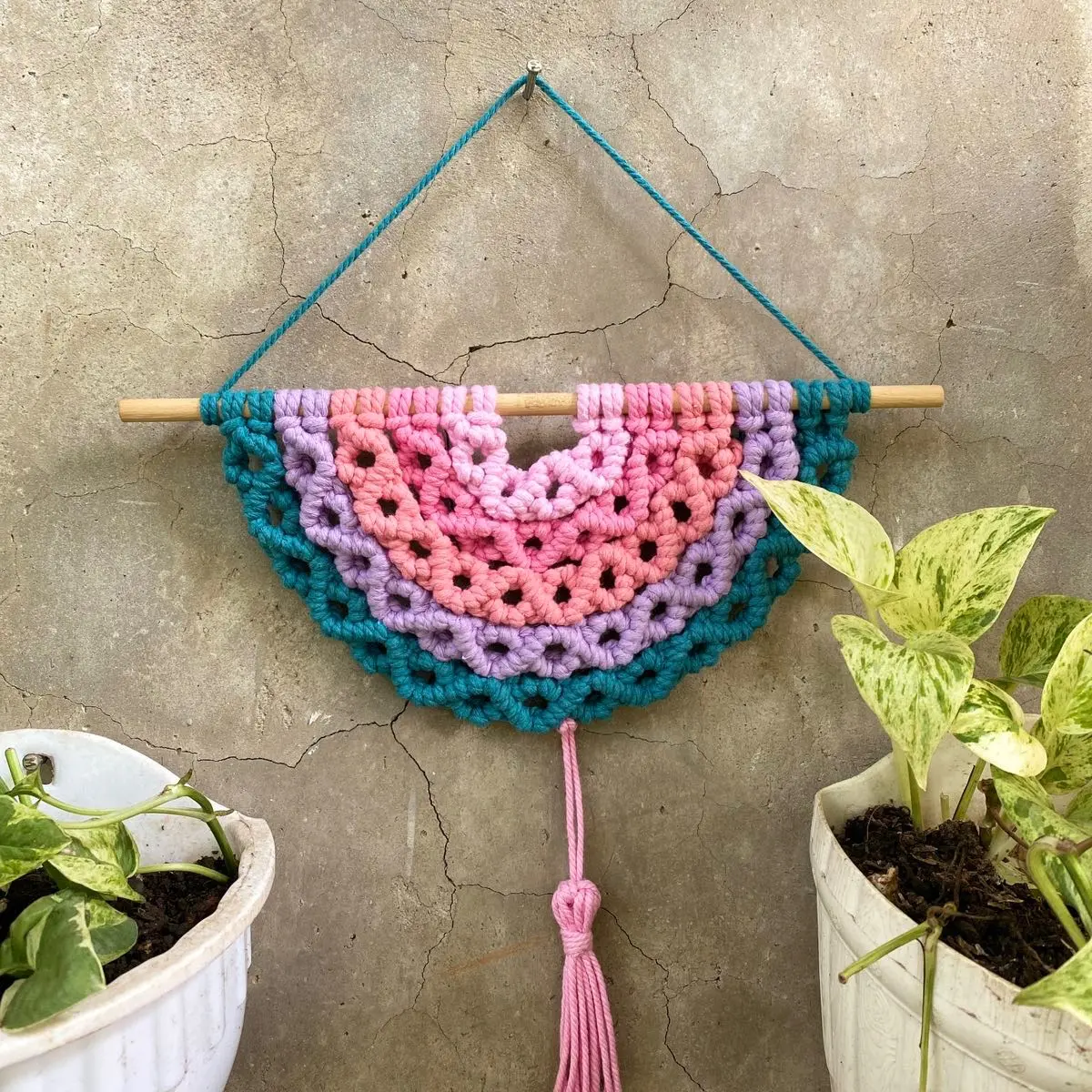 Aesthetic Room Decoration Macrame Dinding