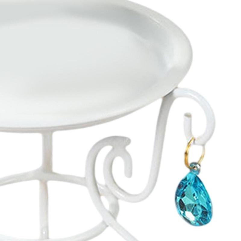 Product Introduction of Plant Stand for Flower Pot with Hanging Beads Supports Rack for Courtyard 1