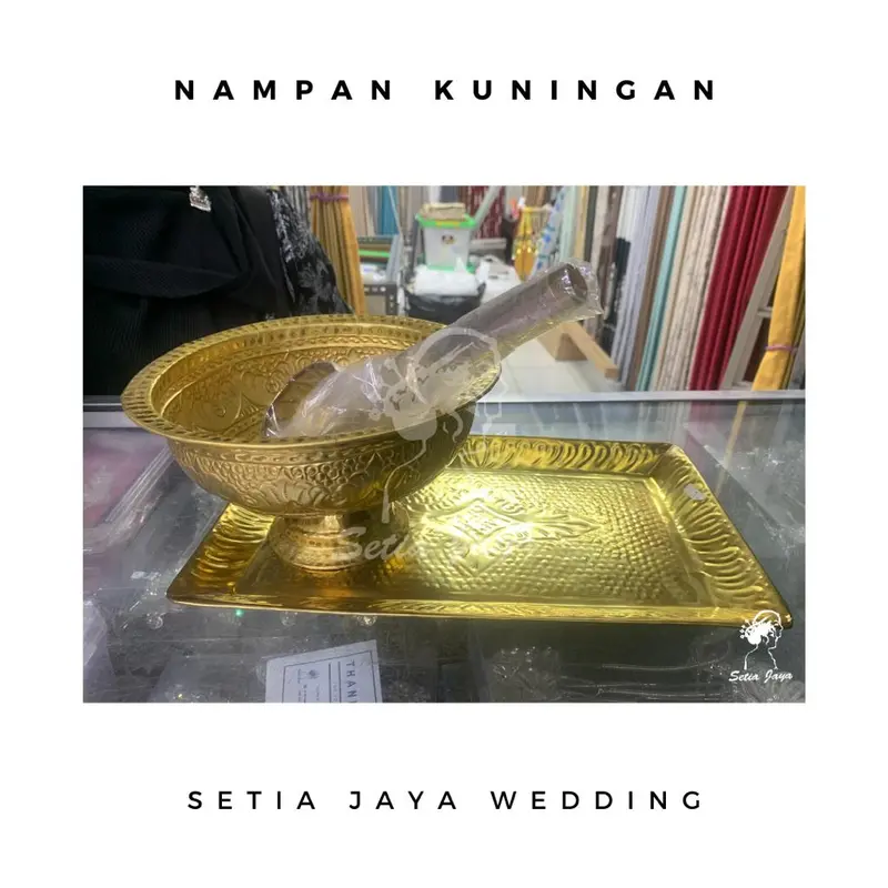 Set Kuningan Injak Telor/ Set Bokor Panggih 0