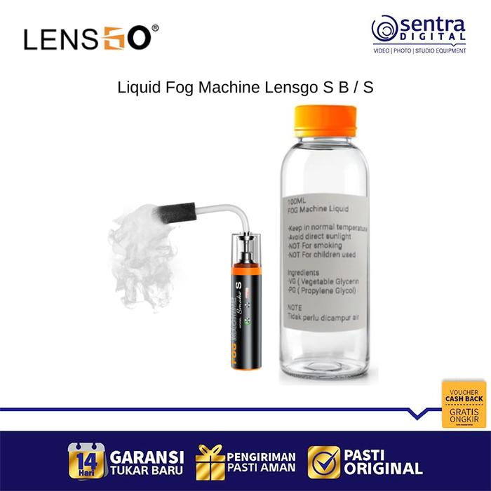 Gambar LENSGO Liquid Fog Non Residue Smoke Fluid for Mini Wireless Fog Machine Photography Vlogging dari Sentra Digital Kota Surabaya Tokopedia
