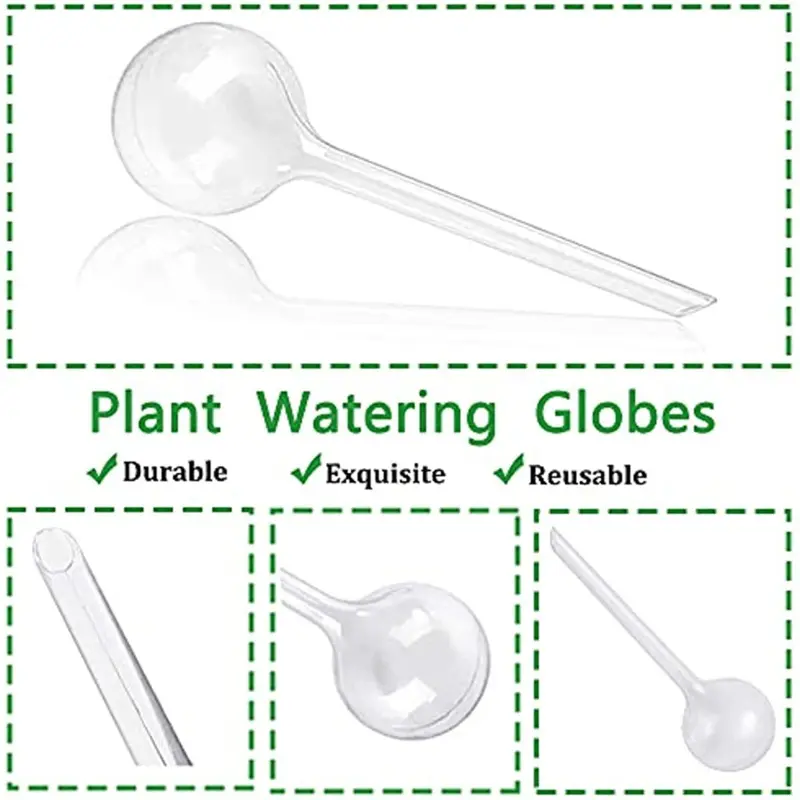 Garden Plant Automatic Watering Bulb, Clear Plant Watering Globes, Automatic Watering Device For Indoor And Outdoor Plant, Garden Watering Tool 2