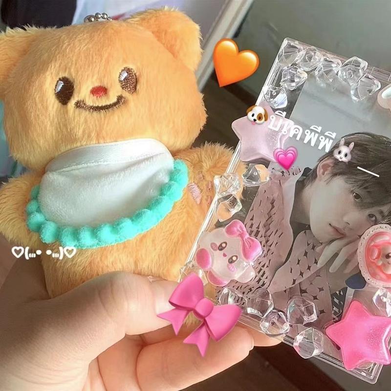 Product Introduction of Super Cute Thai Butter Bear Plush Doll Backpack Chain Pendant Stuffed Toy Gift for Girlfriends 6