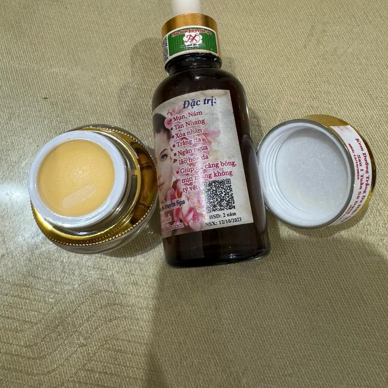 1 combo hổ trợ giảm nám dành cho da mỏng  Da nhạy cảm 3