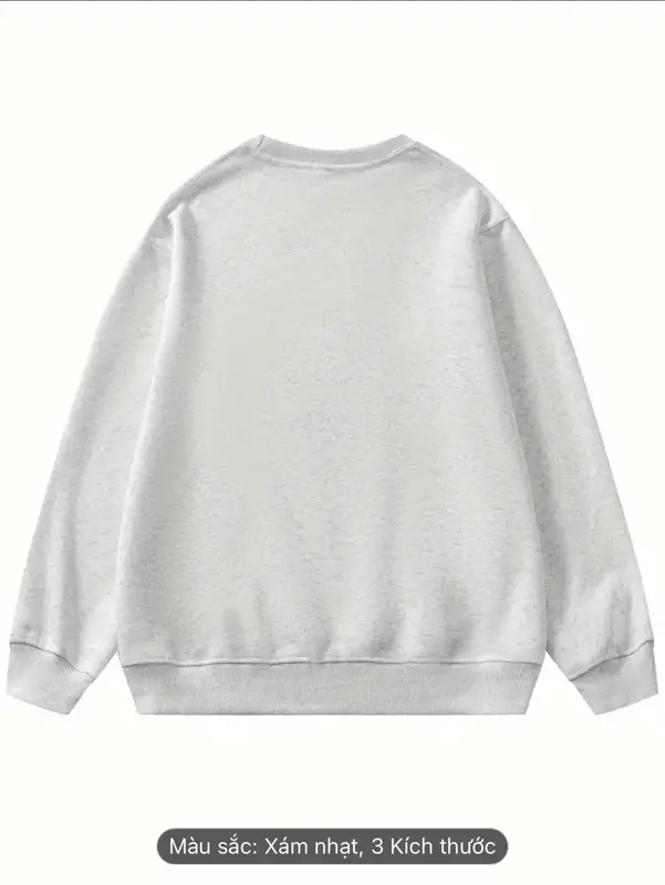 Áo Nỉ Sweater New York Form Rộng Nam Nữ Unisex Vải Nỉ Bông Cao Cấp Dày Dặn Không Xù Lông áo  sweater 5