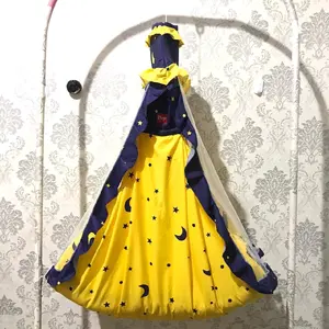 TERMURAH. 3in1 Kain Ayun Ayunan bayi motif karakter BULAN BINTANG DOMINAN KUNING BONUS kelambu & kasur. UKURAN BESAR