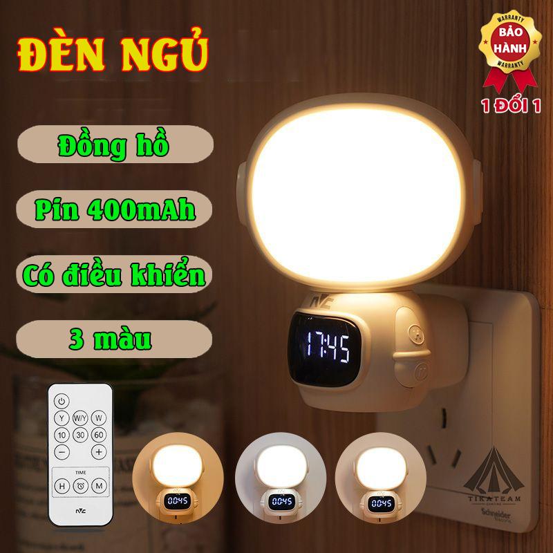  Đèn ngủ phi hành gia mẫu mới 2024 có đồng hồ tích điện remote điều khiển từ xa 