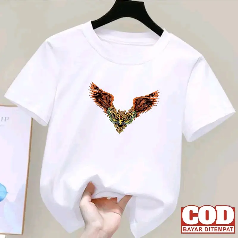 Baju kaos anak cowok-cewek owl batik | kaos unisex owl batik | kaos murah 1