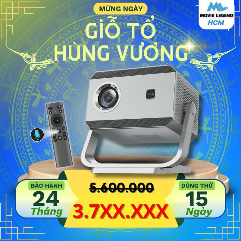 [SG_Bản Nâng Cấp] Máy Chiếu Q10 Plus - Máy Chiếu Movie Legend, Hỗ Trợ Full HD, Hệ Điều Hành Android 12 Projector Bluetooth Kem Màn Hình