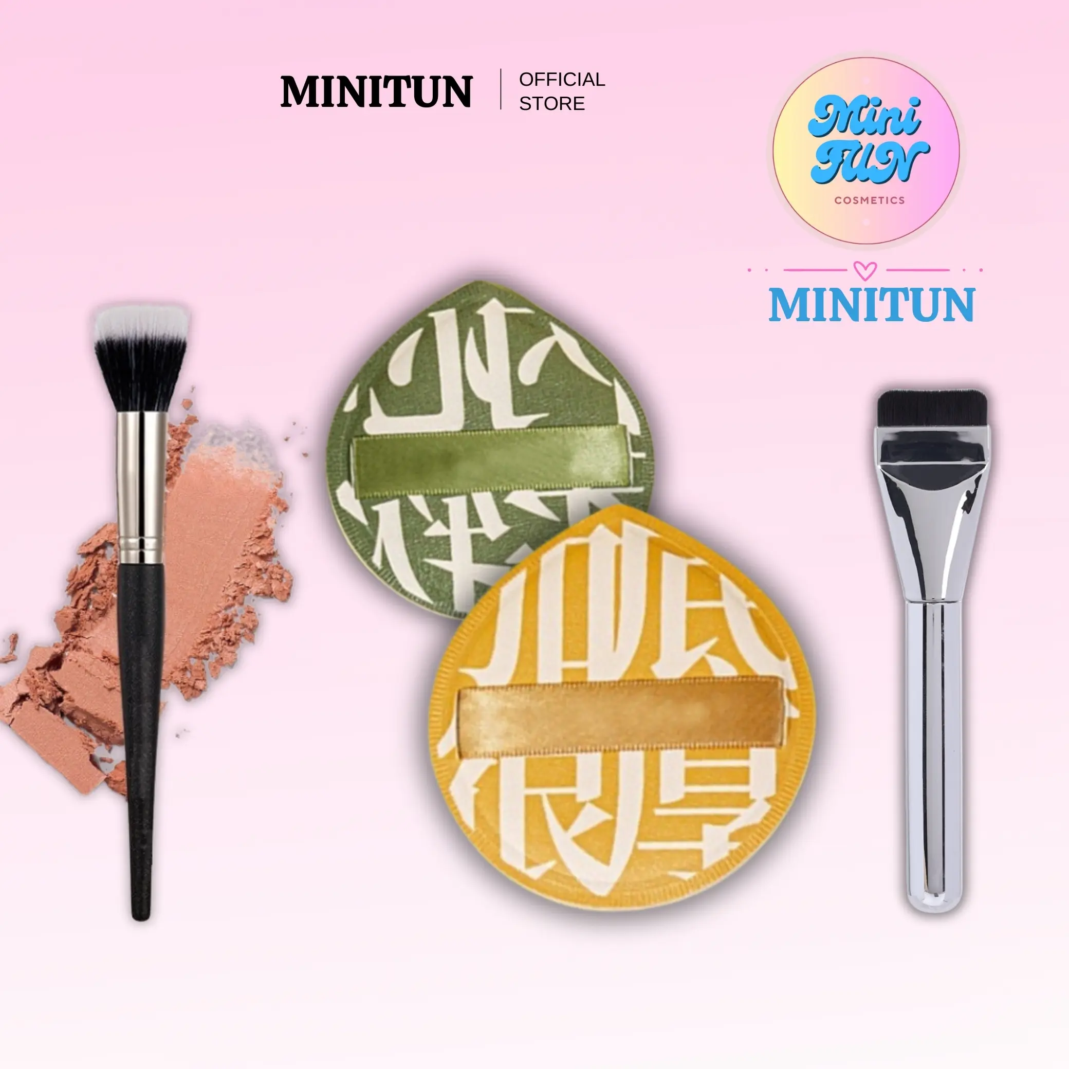 Bông Mút Trang Điểm Makeup Bigsize Nội Địa Trung Mềm Mại Minitun