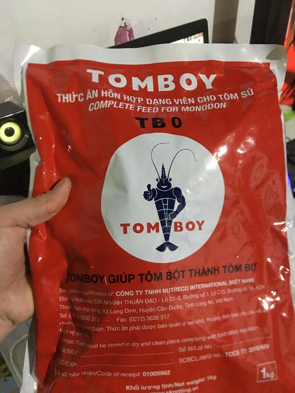 Cám Tomboy mịn cho cá bột ăn , tôm bột ăn - nuôi artemia sinh khối cùng với tảo 0