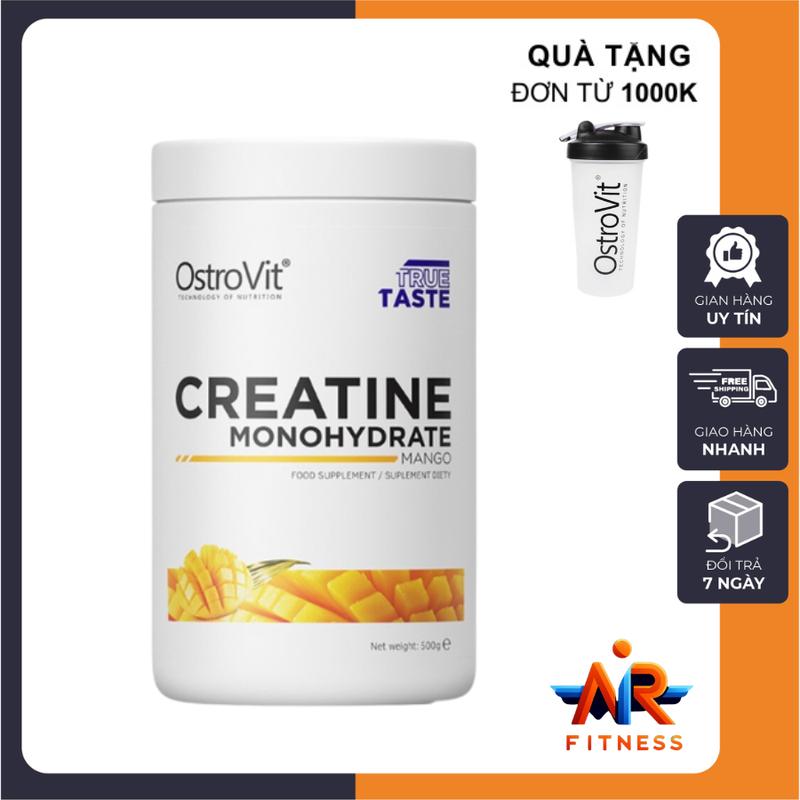 [FreeShip] Creatine Monohydrate Ostrovit 500g - 100 Lần Dùng - thực phẩm bổ sung thể hình