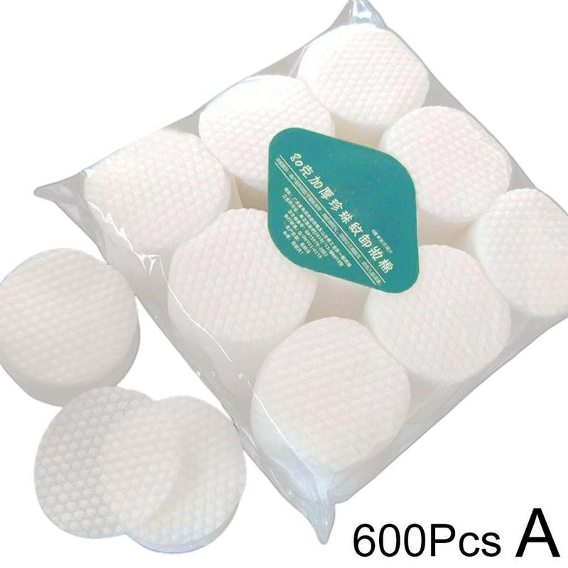 Product Introduction of 600 Pcs Makeup Cotton Round Square Cotton Pads Makeup Remover Pads F1J8 29