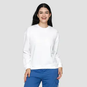 Nevada Solid Fleece Sweater Wanita 122366753