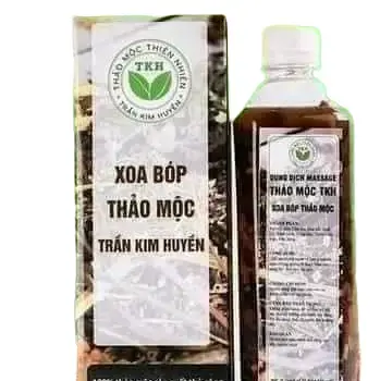 Rượu xương khớp trần kim huyền - Xoa bóp thảo mộc trị ho gió trẻ em - Dưỡng Body, Tinh Dầu