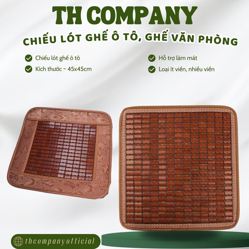 Chiếu lót ghế xe ô tô, lót ghế văn phòng, lót ghế ngồi bằng tre trúc