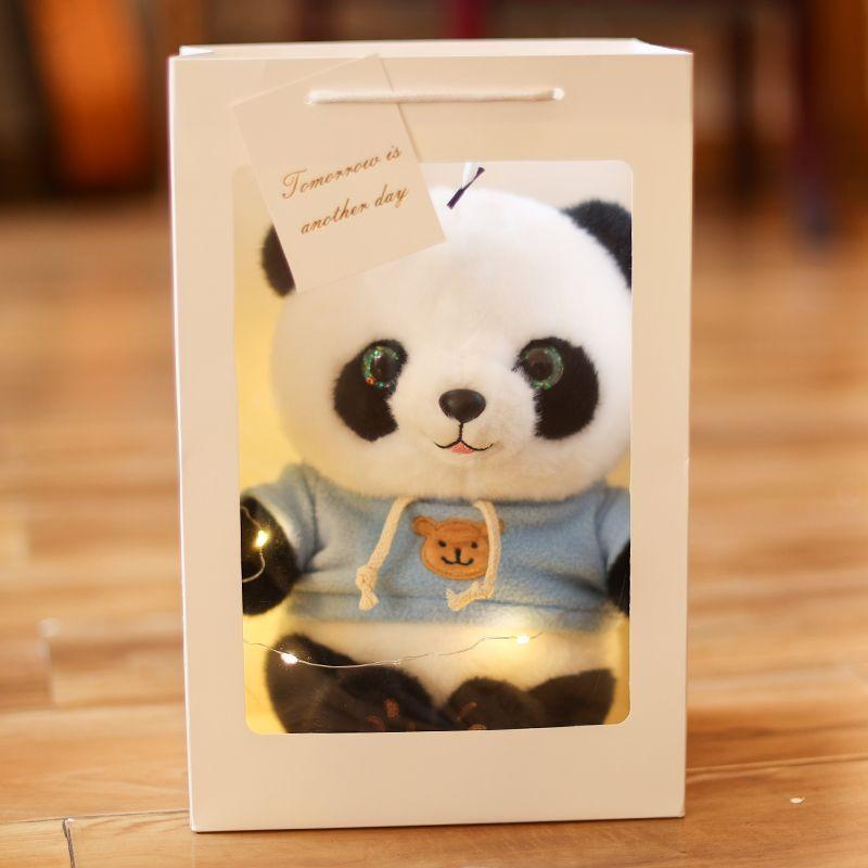 Product Introduction of Mainan Mewah Panda Berpakaian Comel, Anak Patung Panda Gergasi Bunga Harta Karun Negara Simulasi, Sesuai untuk Tidur, Hadiah Hari Jadi Kanak-kanak, 2024 6