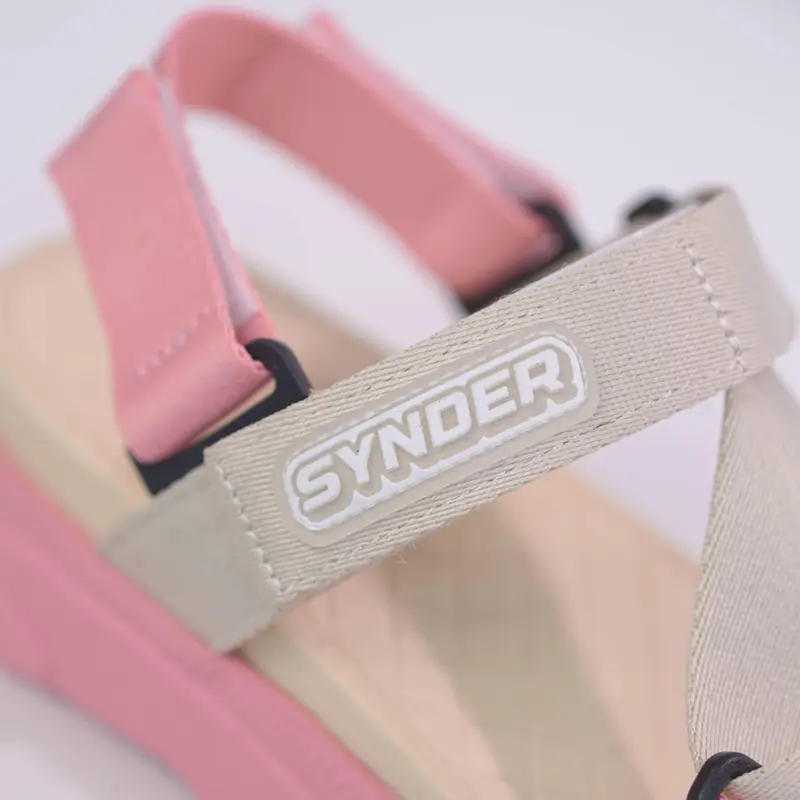 Dép Sandal Nam Nữ SYNDER SD1 - Dép đẹp, nhẹ, thoáng mát [Be Hồng, Size 36-39, Tặng chai vệ sinh] 7