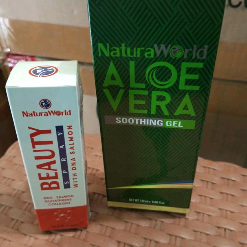 Paket Natura Beauty Spray + Natura Aloevera ( Semua Jenis Kulit) 0