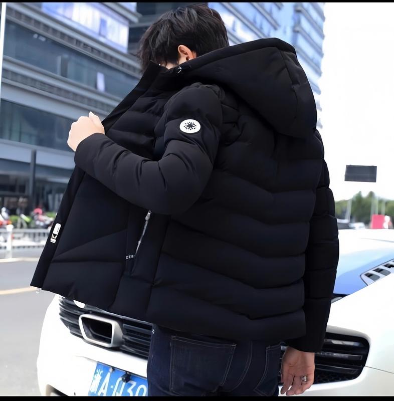 Áo Phao Nam - Áo Khoác Phao Nam Có Mũ 3 Lớp Dày Dặn Chống Nước 4 Màu Phong Cách Hàn Quốc 01 Menswear Jacket Có Túi