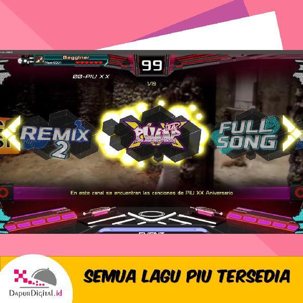 USB Game Karpet Dance Pad PIU Semangka Dengan Ratusan Musik 4