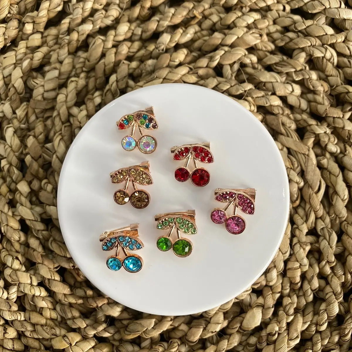 Bros Kecil 1cm dengan Clips untuk Hijab Dagu