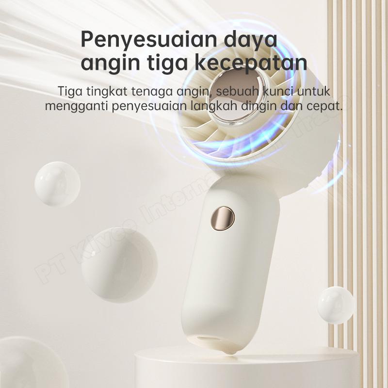 YLV FA78 Kipas Genggam Berkinerja Tinggi dengan Penyesuaian Daya Angin Tiga Kecepatan dan Tiga Tingkat Tenaga Angin